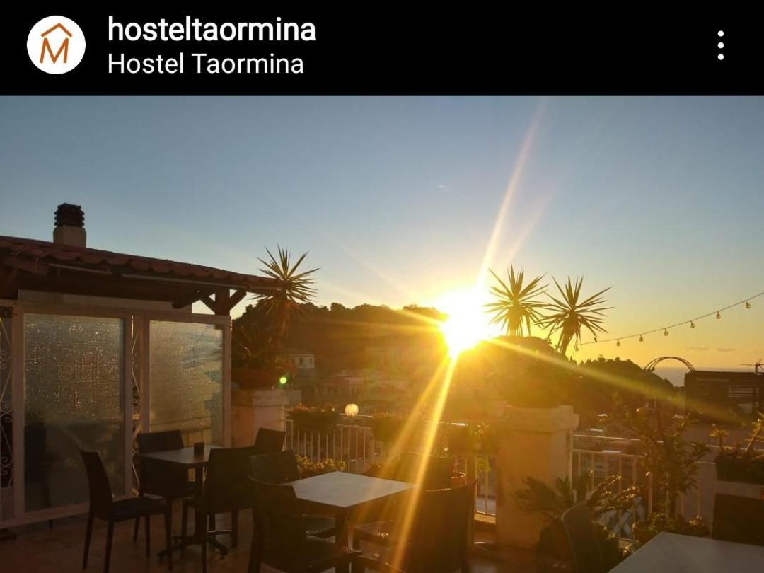 "Little Sicilian Home"-Room With A Private Bathroom & Kitchen -Fridge - And Shared A Beautiful Terrace On Hostel Taormina Center ภายนอก รูปภาพ